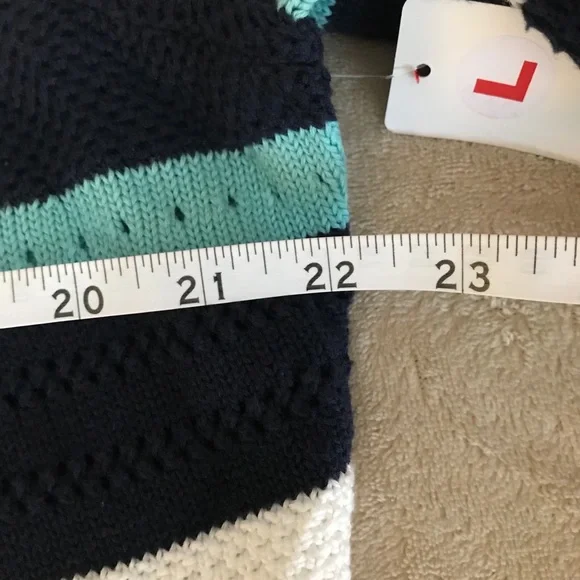 Bonita Chevron Soft Knit Sweater - Size L - Picture 8 of 10